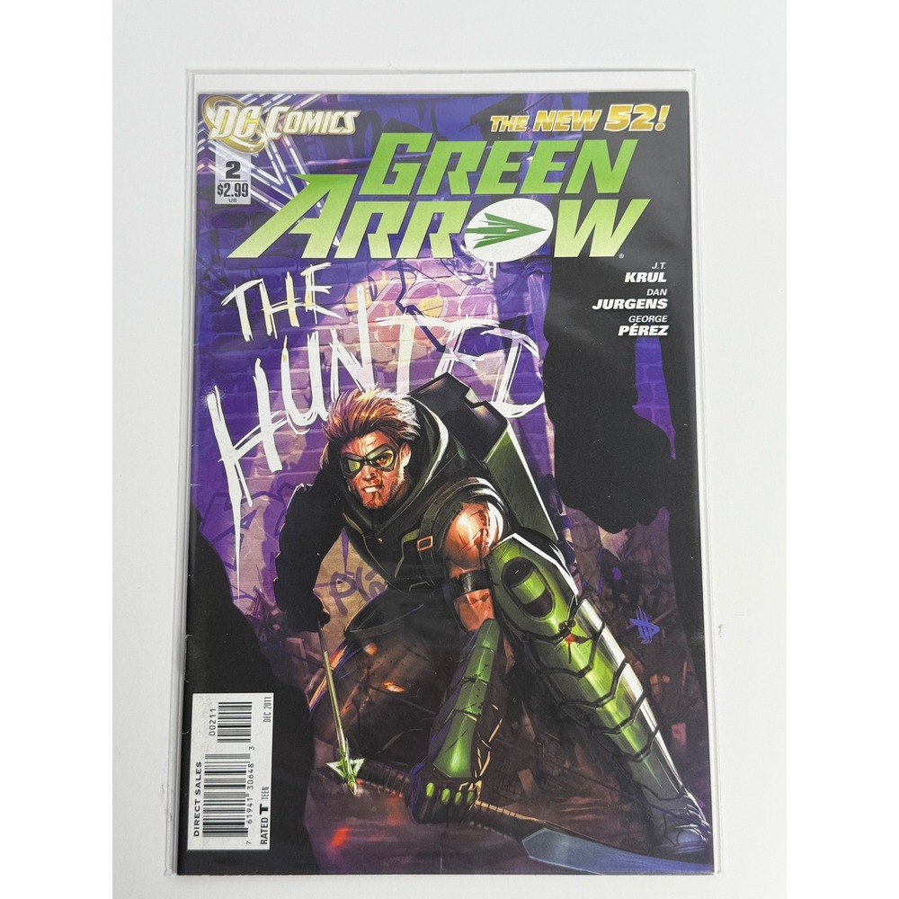 DC Comics Green Arrow 2 The New 52 The Hunted 2011 Dan Jurgens George Perez